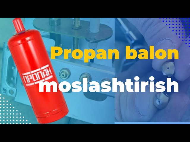 Avtomat gorelkani jiklyorini propanga moslashtish #garelkauz #горелкавташкенте