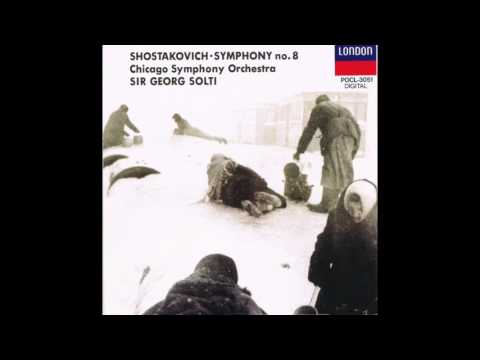 Shostakovich Symphony No 8 Solti CSO ショスタコーヴィチ 交響曲第８番 ショルティ指揮 シカゴ交響楽団 