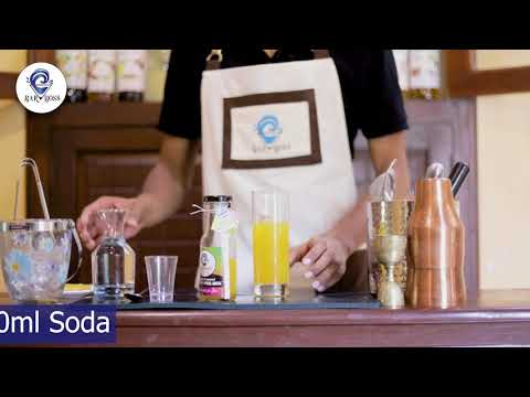 ORANGE PASSION COCKTAIL in One Minute by Barboss Party Pre-Mix !