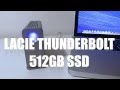 LaCie SSD Thunderbolt 512GB Speed Test Little Big Disk