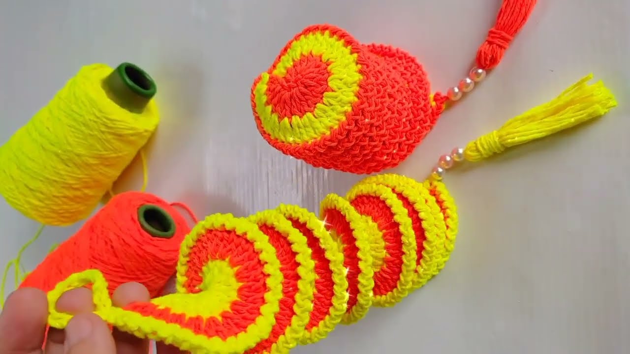 Cata vento de crochê para varandas