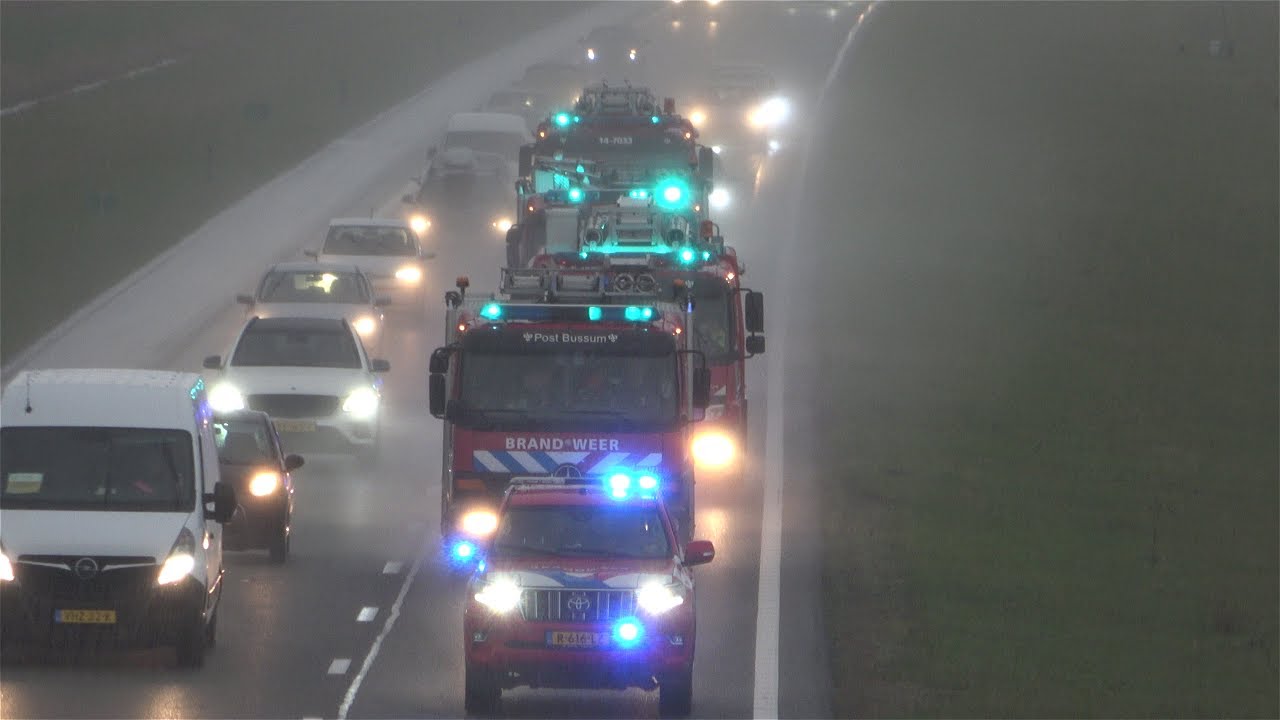 4K PRIO1 GRIP 2 Zeer Grote brand Rutten | Meerdere Pelotons met spoed Zeer veel brandweer onderweg!