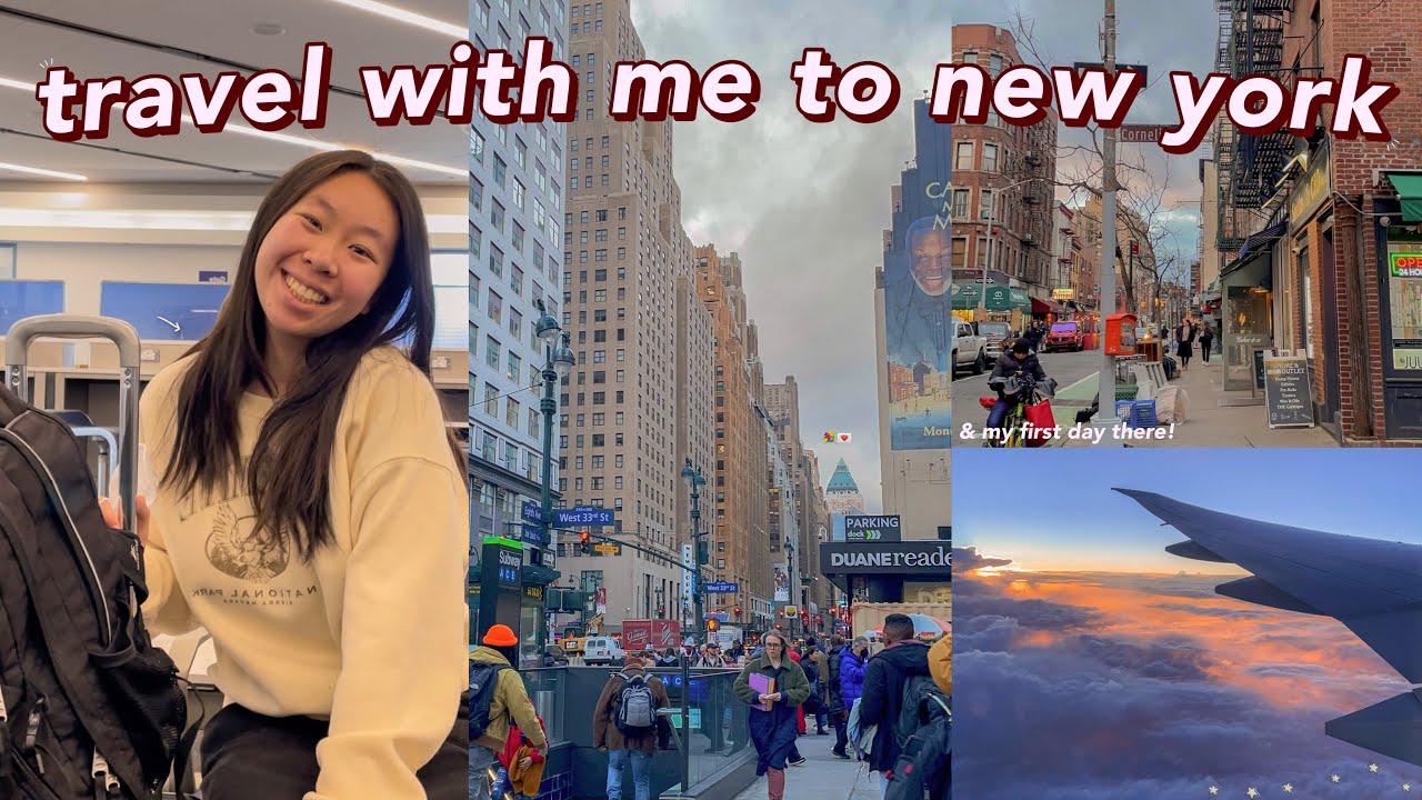 skipping semester finals & flying to new york.. travel with me to new