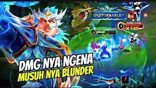 GEMPLAY GATOTKACA KETEMU MUSUH BLUNDER AUTO DI BANTAI⁉️ MLBB