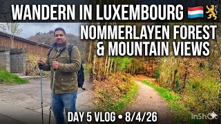 Wandern in Nommerlayen🇱🇺| Natur pur & schöne Ausblicke | Natur erleben in Nommerlayen🌿