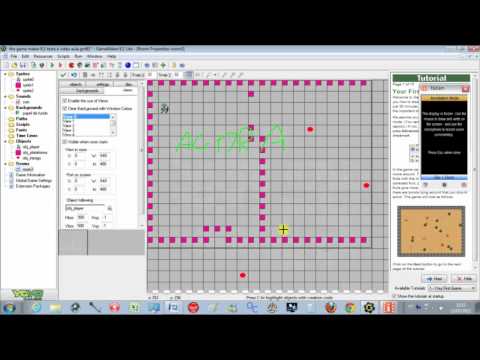 como fazer um jogo no game maker aula 3 - YouTube