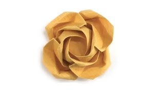 Beauteous Origami Rose Tutorial (Hyo Ahn)