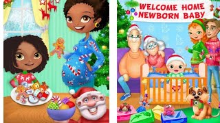 My Newborn Sister Xmas Miracle - TabTale Android gameplay Movie apps free kids best top TV film screenshot 5