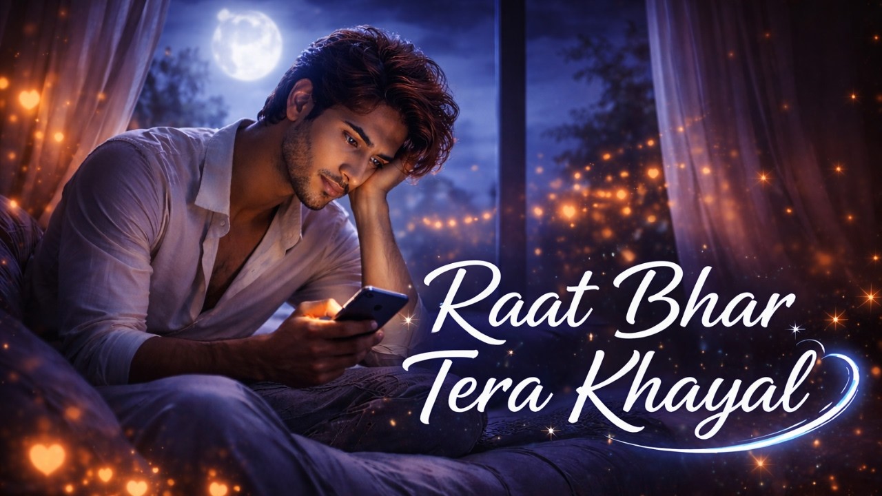 Raat Bhar Tera Khayal | New Hindi Sad Love Song 2025 💔 | Emotional Bollywood Track
