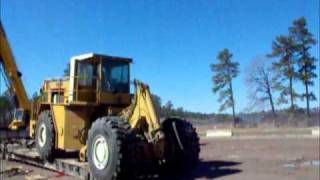 Unloading the Wagner Woodchip Dozer