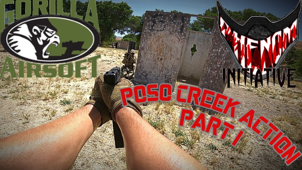 First time at POSO CREEK Airsoft!!!3 Way Perspective GameplayPart I YouTube