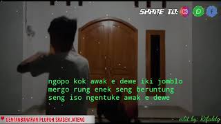 Story wa/story lagu dj loro pikir 2020