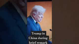 President Trump toasted close and historic ties between the US and China  #Trump  #China #shorts