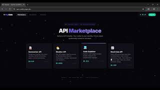 PayGate — Pay-Per-Call API Marketplace | OWS Hackathon 2026 Demo