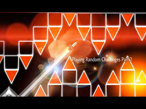 Playing Random Challenges I Geometry Dash (#2)