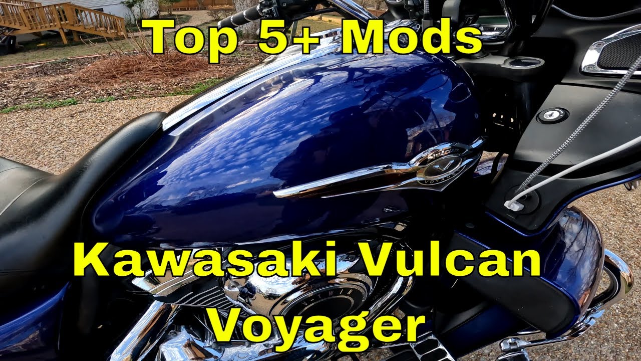 Пять самых важных модификаций для вашего Kawasaki Vulcan Voyager
