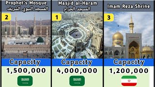 Top 50 Largest Mosques in the World 🕌 | Stunning Islamic Architecture & Heritage