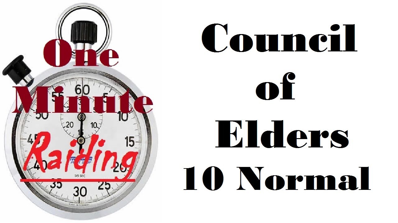 Council of Elders 10N - One Minute Guide