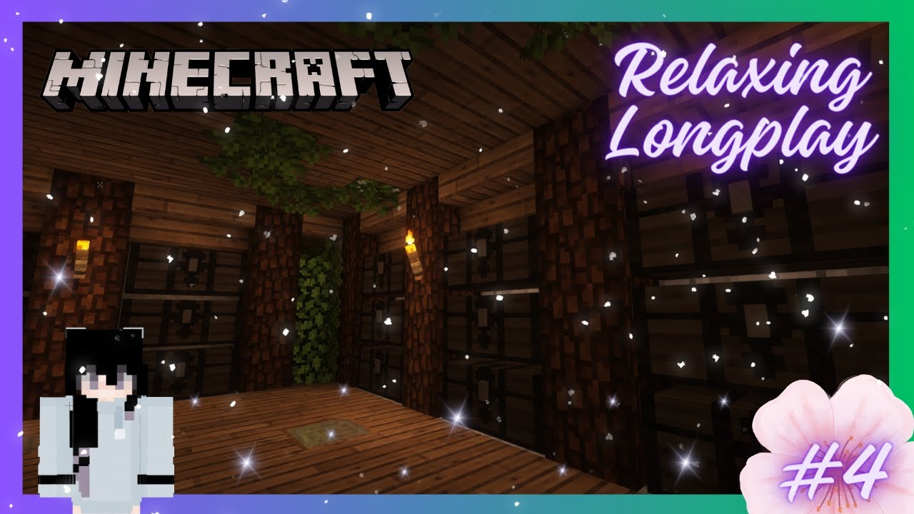 Relaxing Minecraft Longplay ♡ Build My Underground Storage Room ♡ (#4 ...