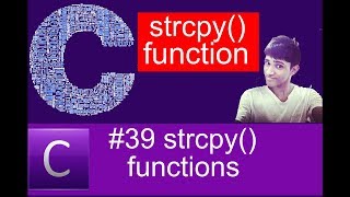 #39 strcpy() function  in C language (Hindi/Urdu) | Shubham Jangid