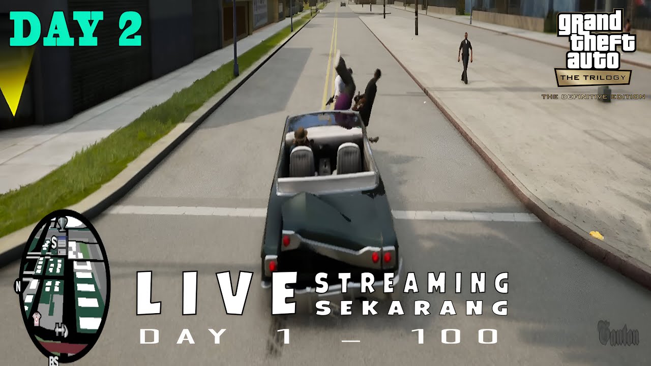 Day 2 Menuju 100 Hari TAMAT, GTA SA TRLOGY DEFINITIVE