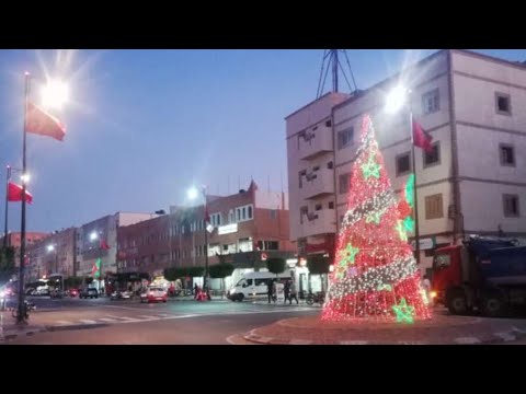 جولة ليلية ف مدينة العيون ساقية الحمراء