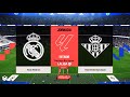 Real Madrid vs Real Betis | La Liga 2025/26 | Gameplay pes 2021