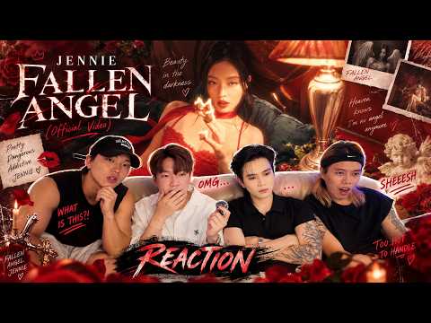 JENNIE - FALLEN ANGEL (Official Video) | Hong Kongers React | Did She Fall—or Learn to Fly? 🪽