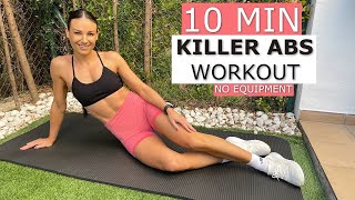 Strengthen Your Core With This 10 Minute Killer Abs Workout