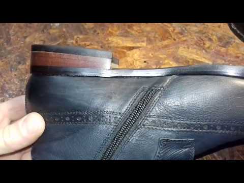 Как нас обманывают производители обуви!Ремонт кожаныж ботинок!