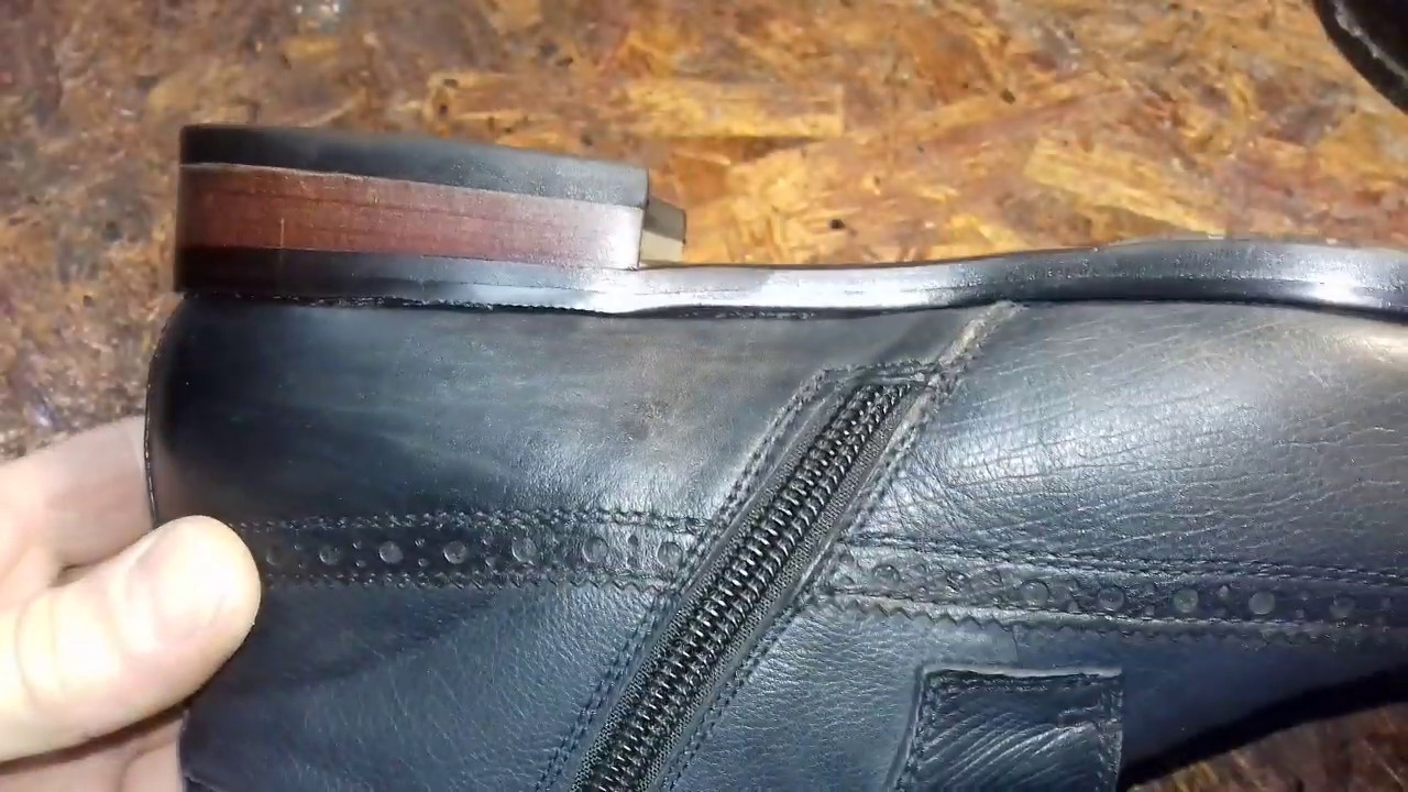 Как нас обманывают производители обуви!Ремонт кожаныж ботинок!