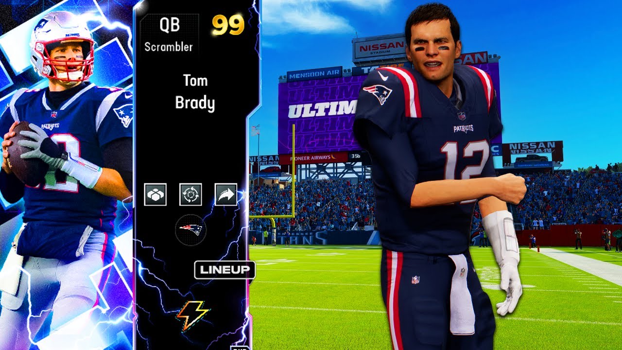 99 Speed ​​Том Брэди просто ПОТРЯСАЮЩИЙ в Madden 25!