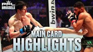 Celebrity Main Card Highlights - PFL Brussels | Habirora, Atangana, Inoue 井上直樹 & MORE! | PFL MMA Profile