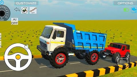 Drive Dumper and Loading Stone With JCB in Game 🔥 #jcb #dumper #truck #challenge #gameplay