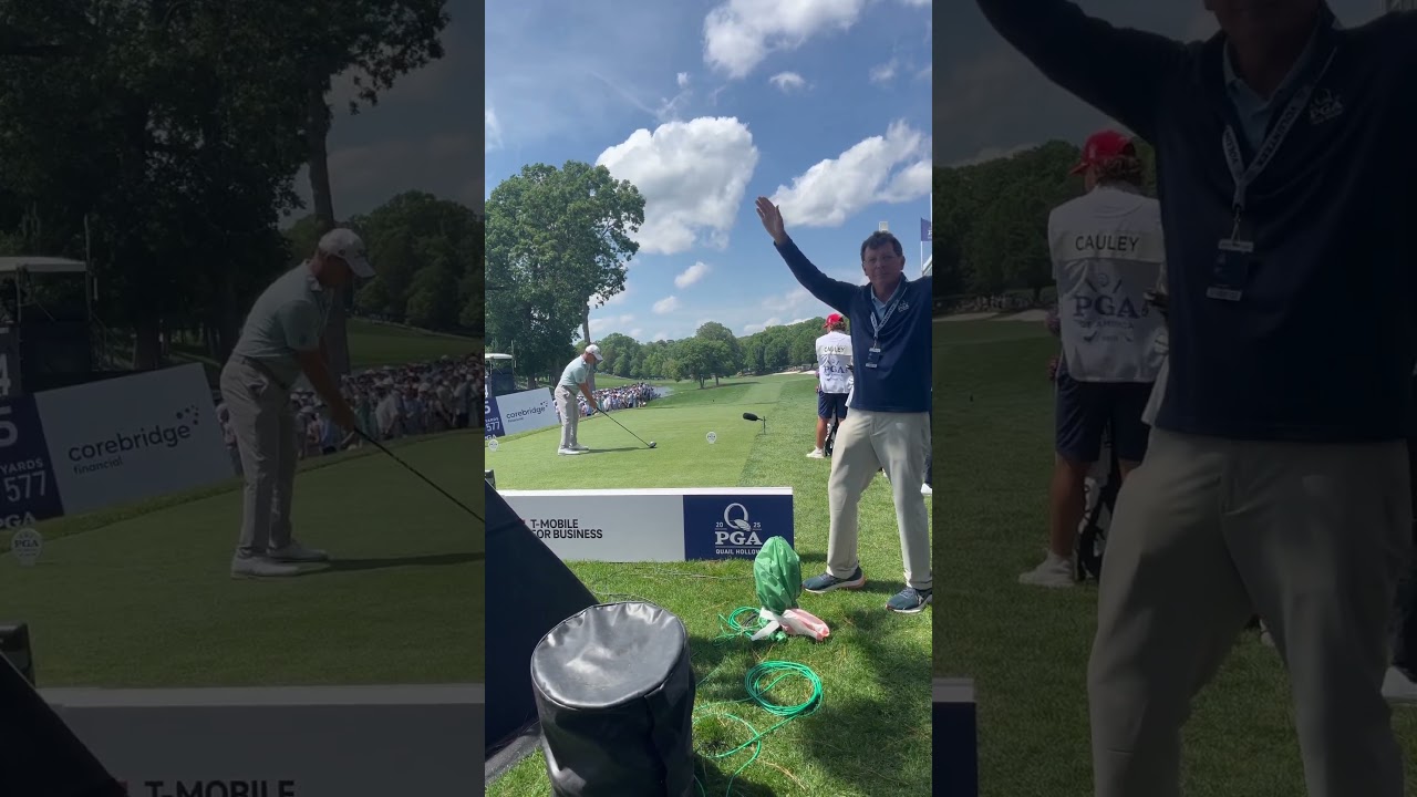 Bud Cauley PGA Championship drive on 15 Rd 3