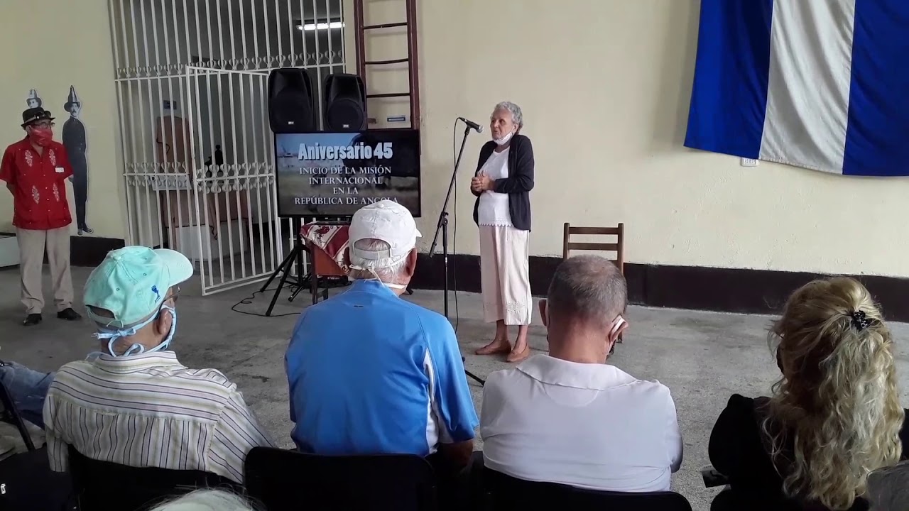 Magda Morales Gómez estaba decidida a llegar a Angola YouTube