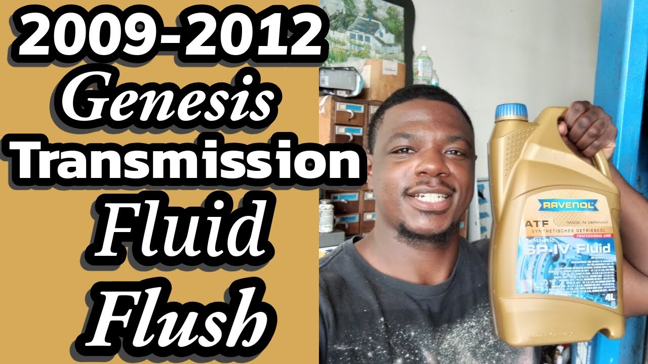 How to change the Transmission fluid on a 2012 Hyundai Genesis R-spec 5 ...