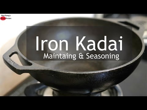 How To Season And Maintain A Cast Iron Skillet - Iron Kadai | Skinny Recipes