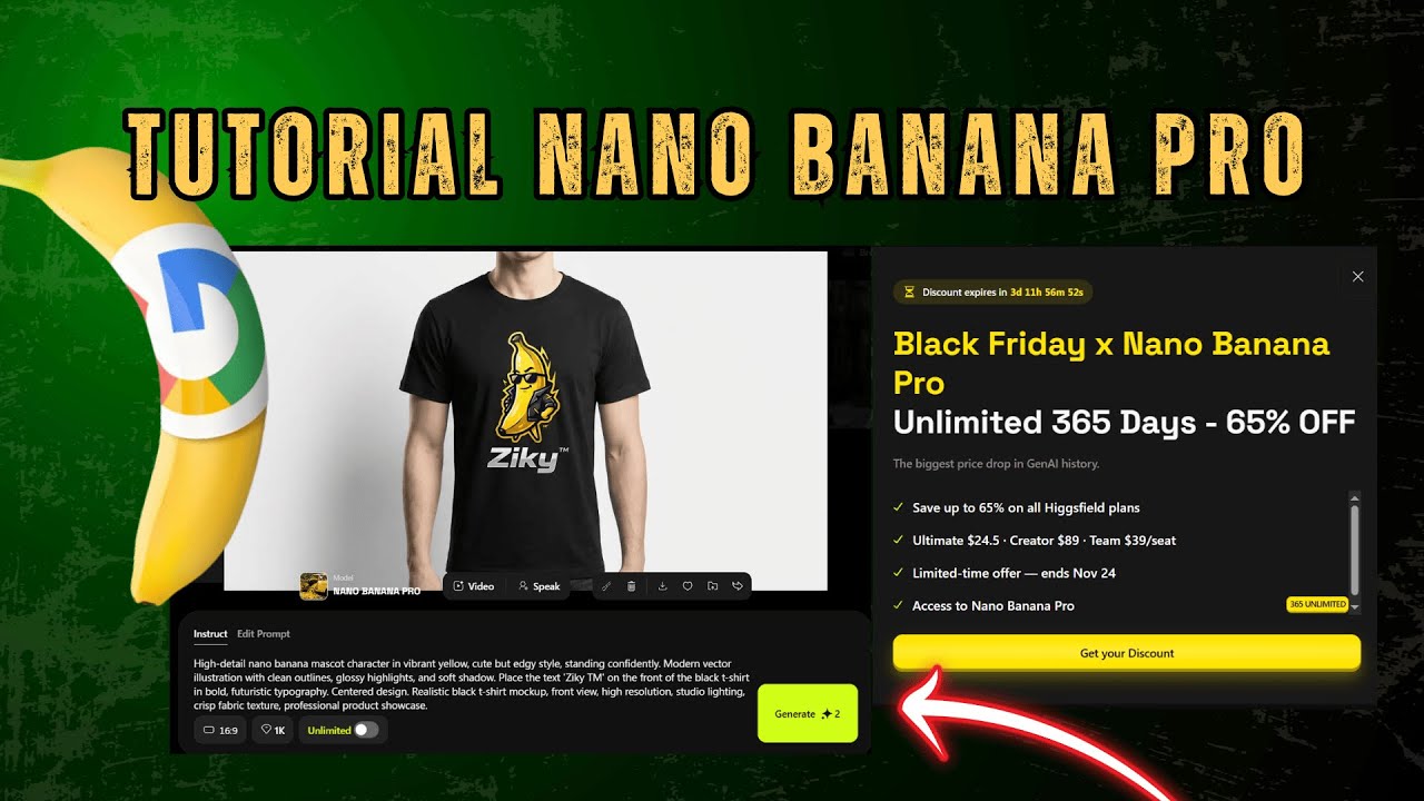 Nano Banana Pro Higgsfield: AI Image Generator 4K Terbaru! Test Lengkap ...