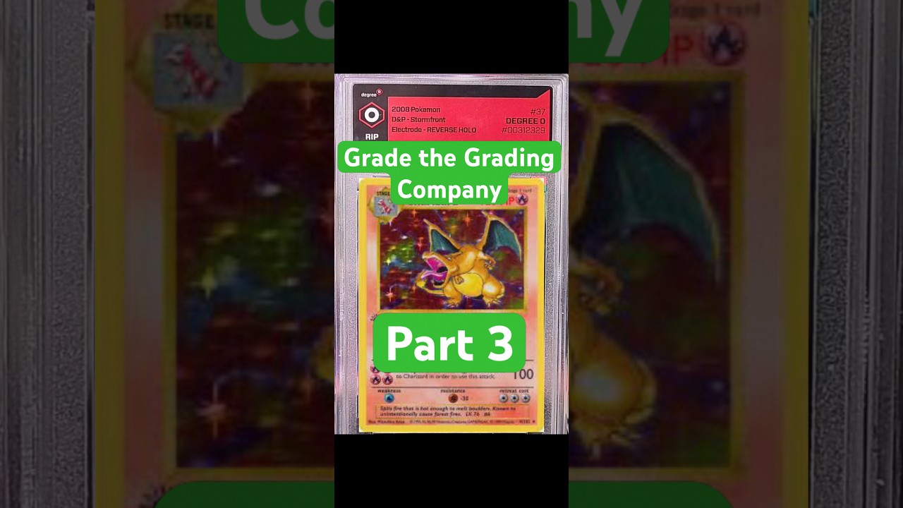 Grade the Grading Company Part 3 - Degree Grading 