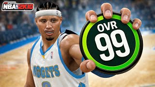 I Did The Impossible Going 40 To 99 Overall In Nba 2K10