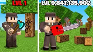 Ściąłem MILION DRZEW, by zostać BOGATYM w Minecraft