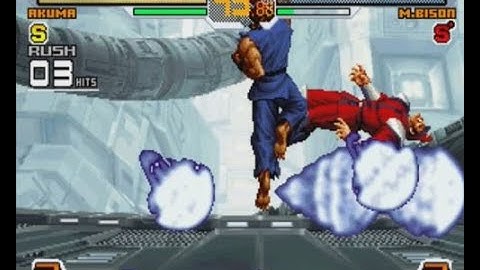 SNK vs CAPCOM Plus (Koryu) Arcade Hack - Gameplay Akuma