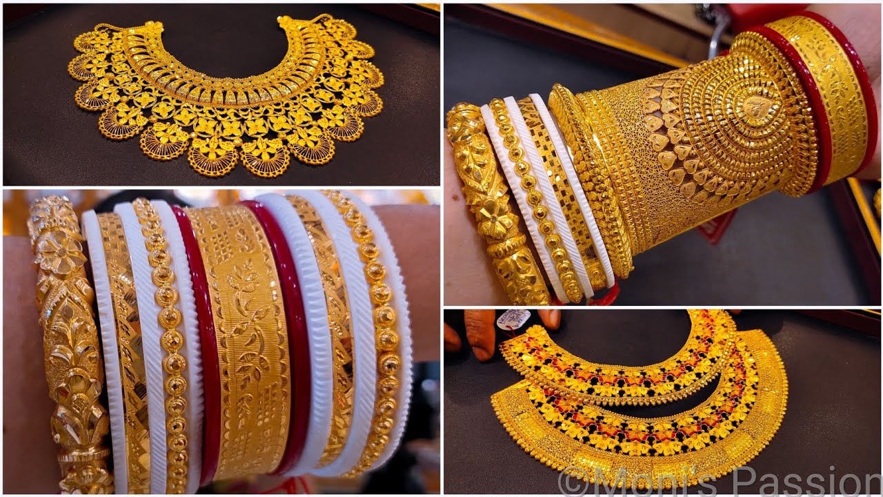 ১ গ্রাম থেকে পলা বাঁধানো শাঁখা বাঁধানোর সাথে পরার রেগুলার ইউজ র/New Pola For Pair Sankha From 1 Gram