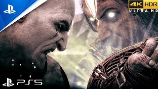 Kratos VS Tyr | DUBLADO em 4K | God of War Ragnarok (VALHALLA DLC)