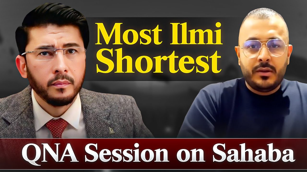 Question Sab Par Sahaba Par Sab Se Ilmi Q&A Session | Hassan Allahyari urdu | Sunni ...