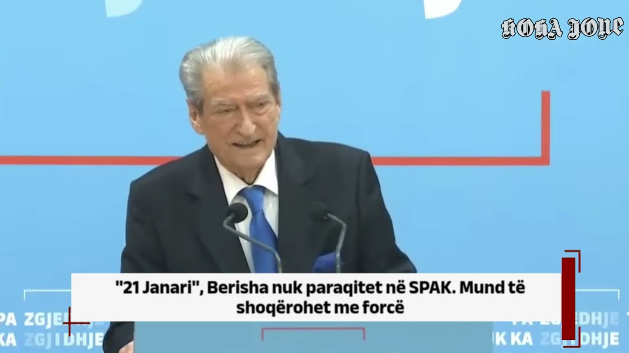 ''21 Janari'', Berisha nuk paraqitet në SPAK. Mund të shoqërohet me forcë