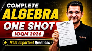 Algebra - Basic to Advance | IOQM 2026 in One Shot | Math Olympiad Preparation | VOS