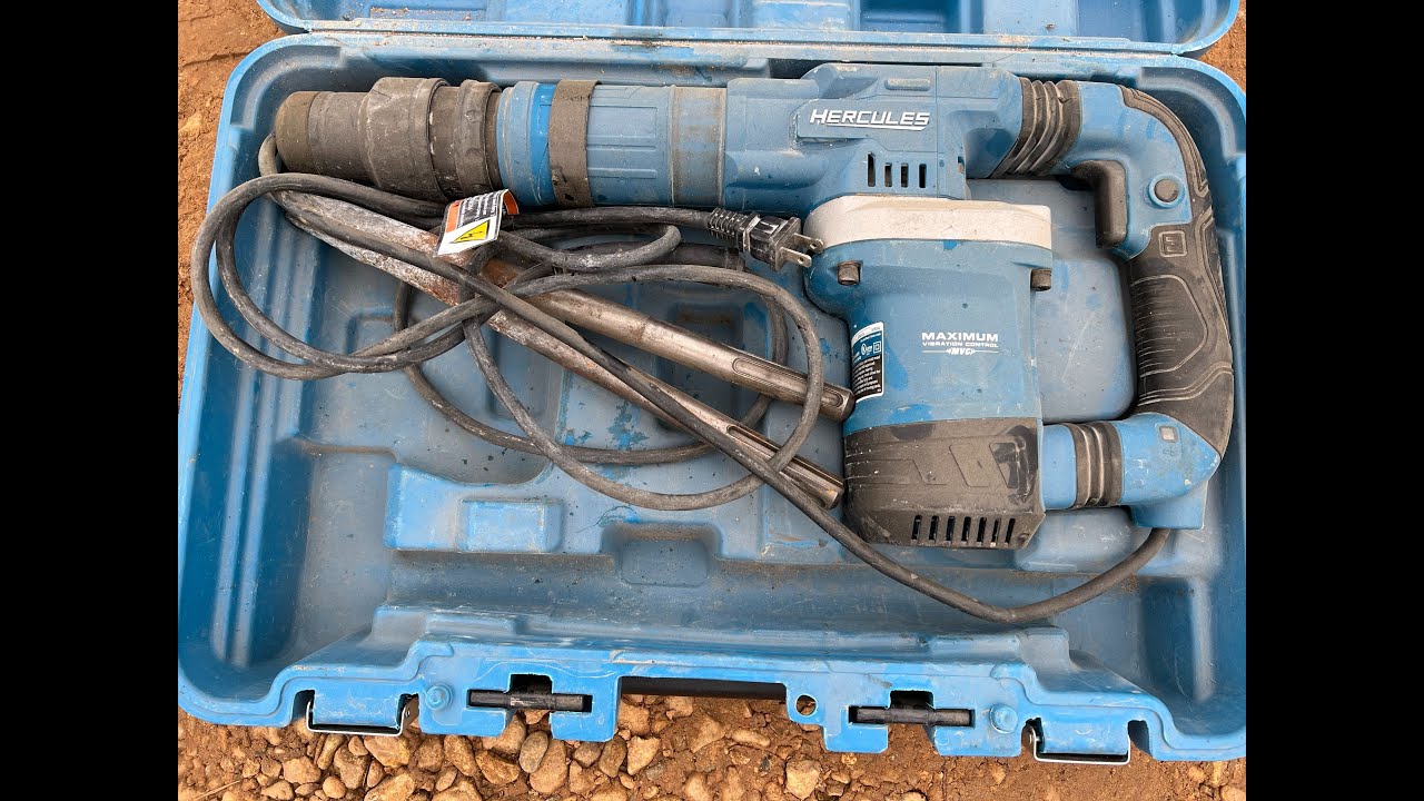 Hercules HCE33 12lbs. Demolition Hammer YouTube