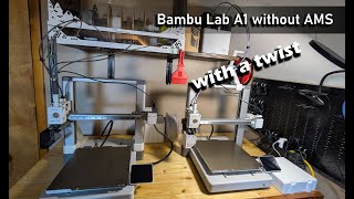Simple Bambu Labs A1 spool setup if you don't have the AMS system